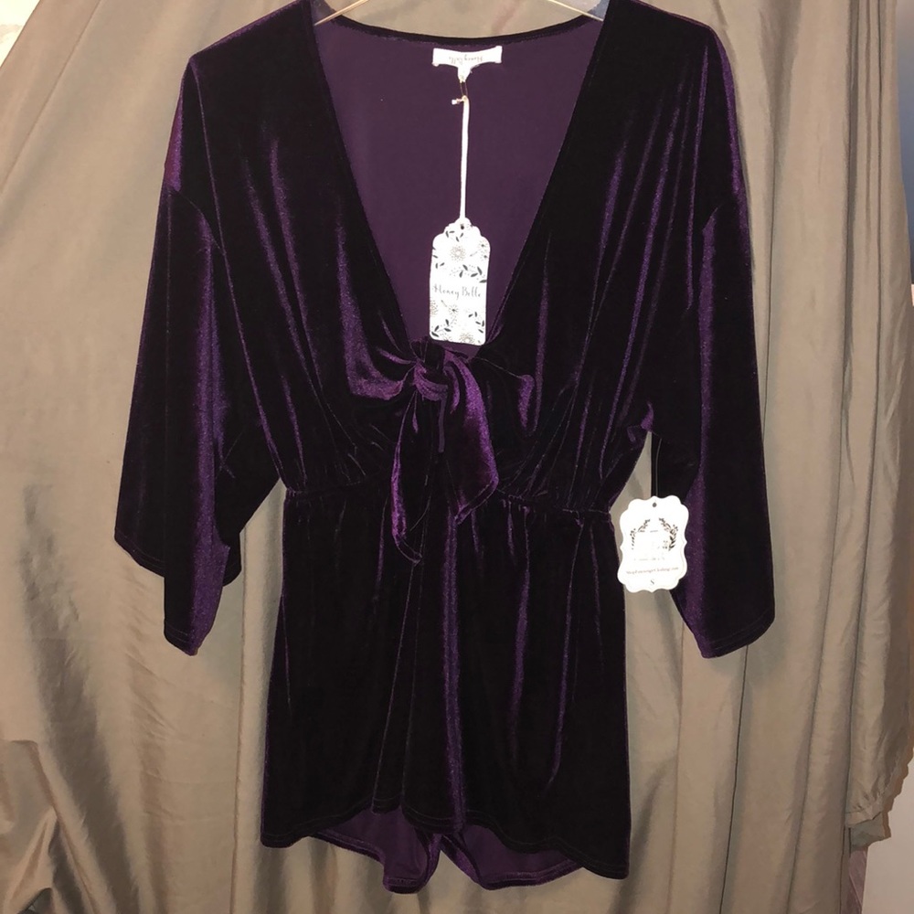 Velvet Romper